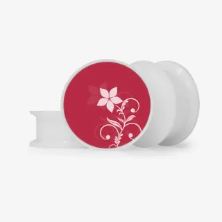 Plug Simplicidade - Base Selecionável - Floral