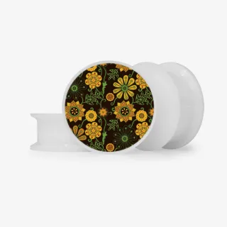 Plug Gira o Sol - Base Selecionável - Floral