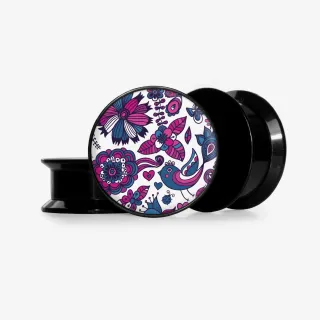 Plug Natureza Perfeita - Base Selecionável - Floral