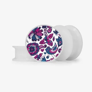 Plug Natureza Perfeita - Base Selecionável - Floral