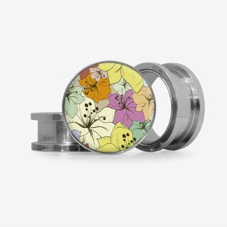 Plug Viva Flores - Base Selecionável - Floral