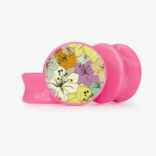 Plug Viva Flores - Base Selecionável - Floral