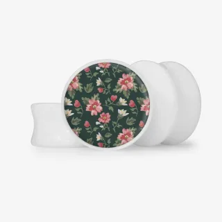 Plug Flores de Augusta - Base Selecionável - Floral