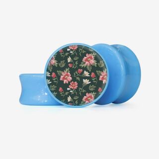 Plug Flores de Augusta - Base Selecionável - Floral