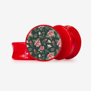 Plug Flores de Augusta - Base Selecionável - Floral