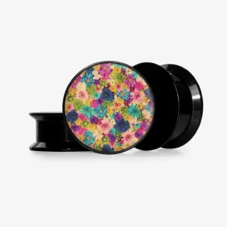 Plug Carnaval Vintage - Base Selecionável - Floral