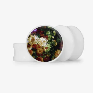 Plug Flor Arte - Base Selecionável - Floral