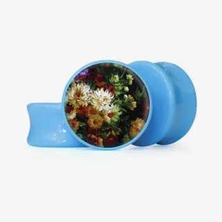 Plug Flor Arte - Base Selecionável - Floral