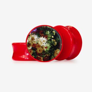 Plug Flor Arte - Base Selecionável - Floral