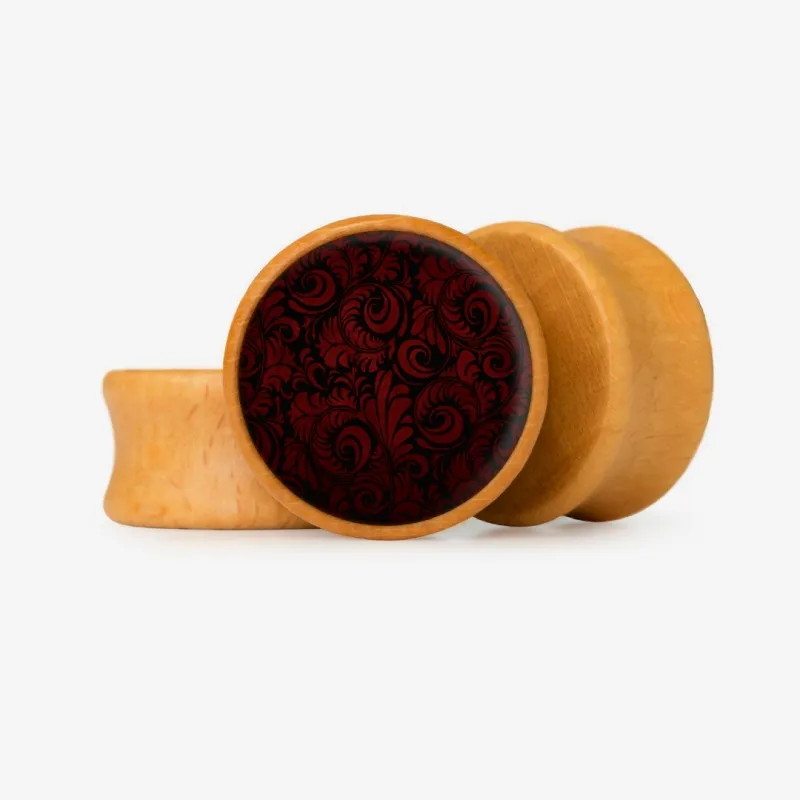 Plug Flores de Sangue - Base Selecionável - Floral