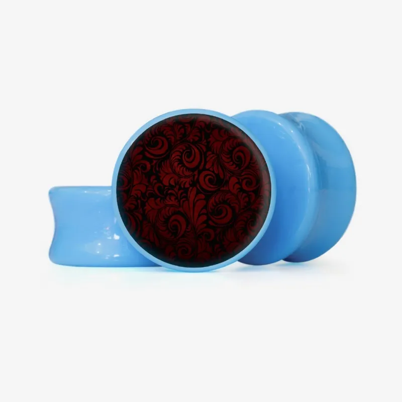 Plug Flores de Sangue - Base Selecionável - Floral