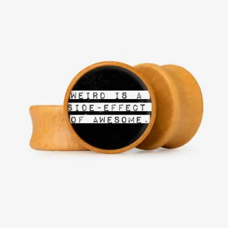 Plug Weird is a side Effect of Awesome - Base Selecionável - Frases