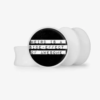 Plug Weird is a side Effect of Awesome - Base Selecionável - Frases