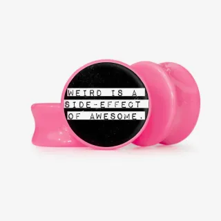 Plug Weird is a side Effect of Awesome - Base Selecionável - Frases