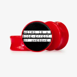 Plug Weird is a side Effect of Awesome - Base Selecionável - Frases