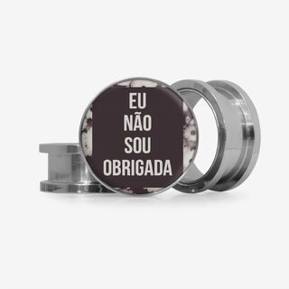Plug Não Sou Obrigada - Base Selecionável - Frases