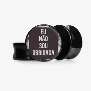 Plug Não Sou Obrigada - Base Selecionável - Frases
