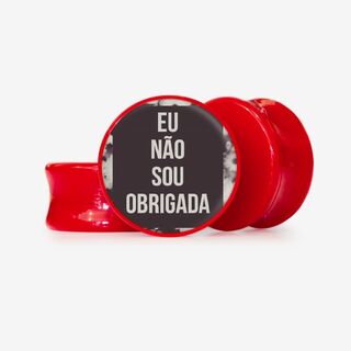 Plug Não Sou Obrigada - Base Selecionável - Frases