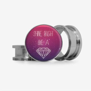 Plug Shine Like A Diamond - Base Selecionável - Frases