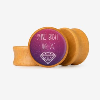 Plug Shine Like A Diamond - Base Selecionável - Frases