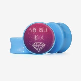 Plug Shine Like A Diamond - Base Selecionável - Frases