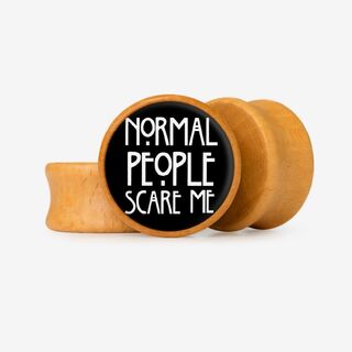 Plug Normal People Scare Me - Base Selecionável - Frases