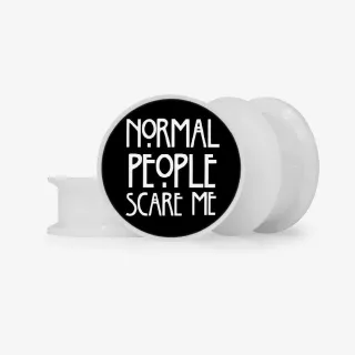 Plug Normal People Scare Me - Base Selecionável - Frases