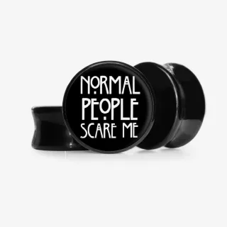 Plug Normal People Scare Me - Base Selecionável - Frases