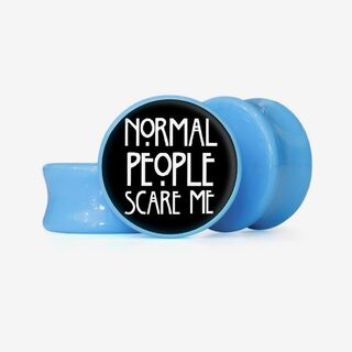 Plug Normal People Scare Me - Base Selecionável - Frases