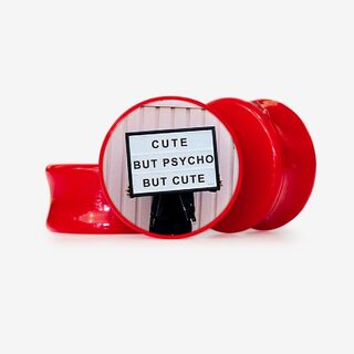 Plug Cute But Pycho But Cute - Base Selecionável - Frases