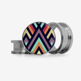 Plug Formas Coloridas - Base Selecionável - Geométrico