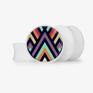 Plug Formas Coloridas - Base Selecionável - Geométrico