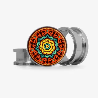 Plug Mandala - Base Selecionável - Indiano