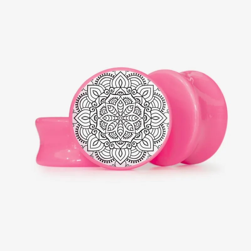 Plug Mandala - Base Selecionável - Indiano