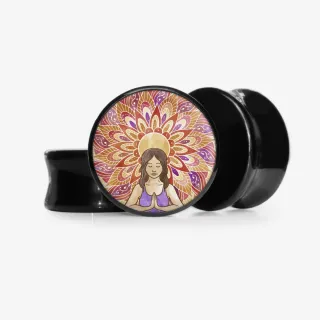 Plug Meditação - Base Selecionável - Indiano