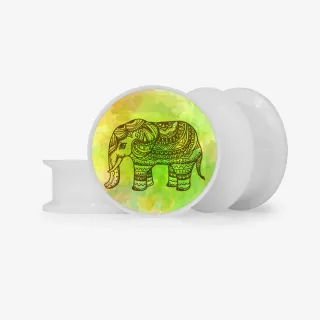 Plug Elefante Indiano - Base Selecionável - Indiano