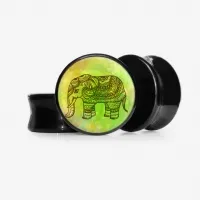 Plug Elefante Indiano Base com Estilo e Simbolismo Únicos