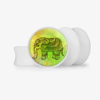 Plug Elefante Indiano - Base Selecionável - Indiano