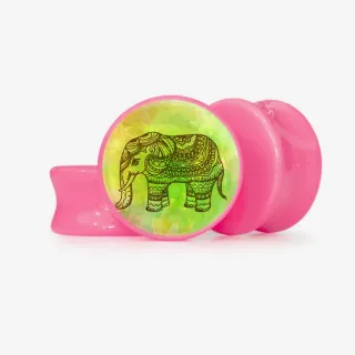 Plug Elefante Indiano - Base Selecionável - Indiano