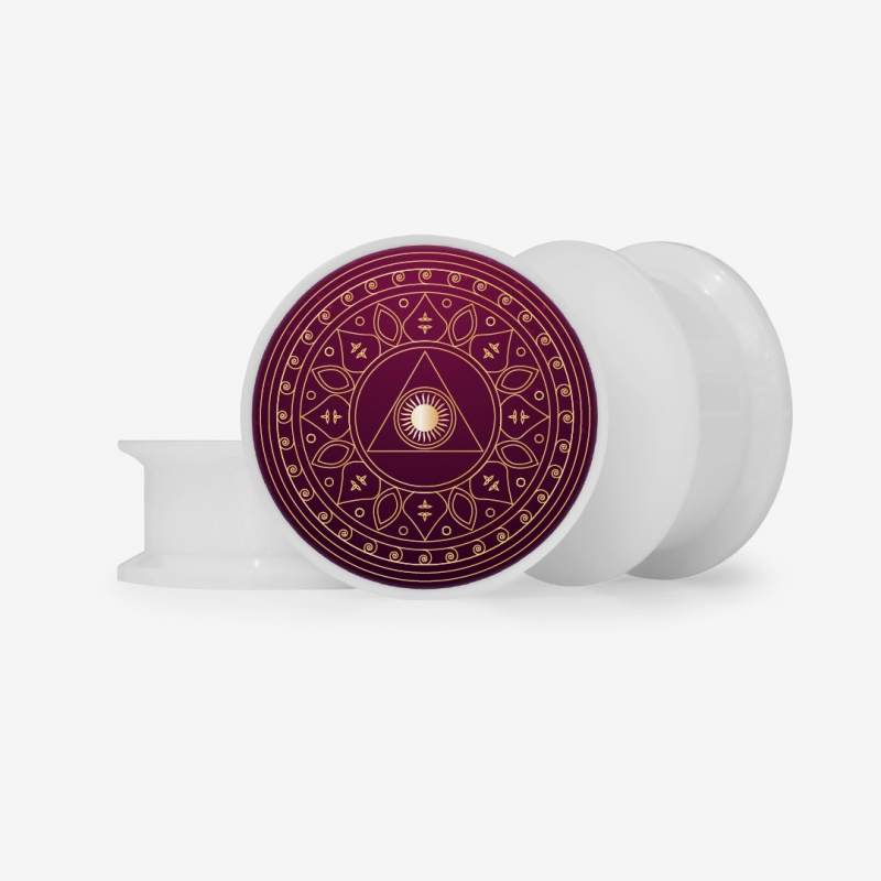 Plug Mandala - Base Selecionável - Indiano