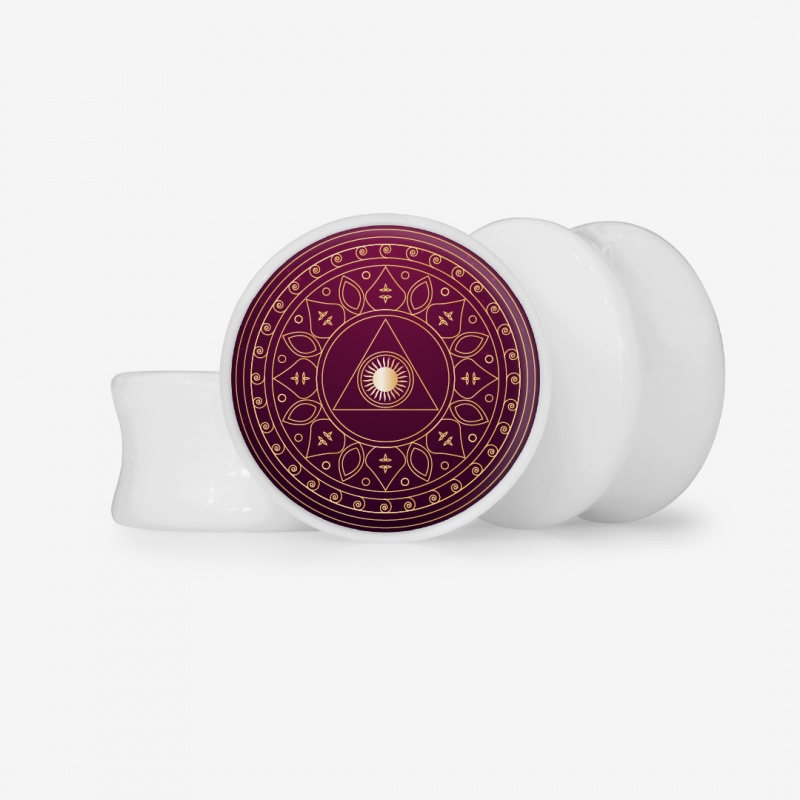 Plug Mandala - Base Selecionável - Indiano