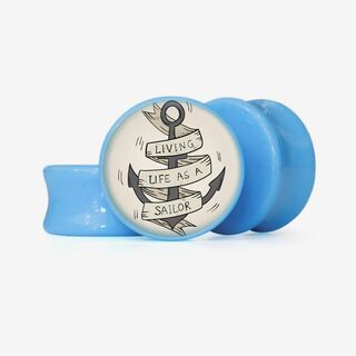 Plug Living Life As a Sailor - Base Selecionável - Old School