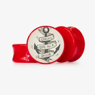 Plug Living Life As a Sailor - Base Selecionável - Old School