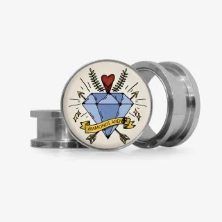 Plug Diamonds Aren't Forever - Base Selecionável - Old School
