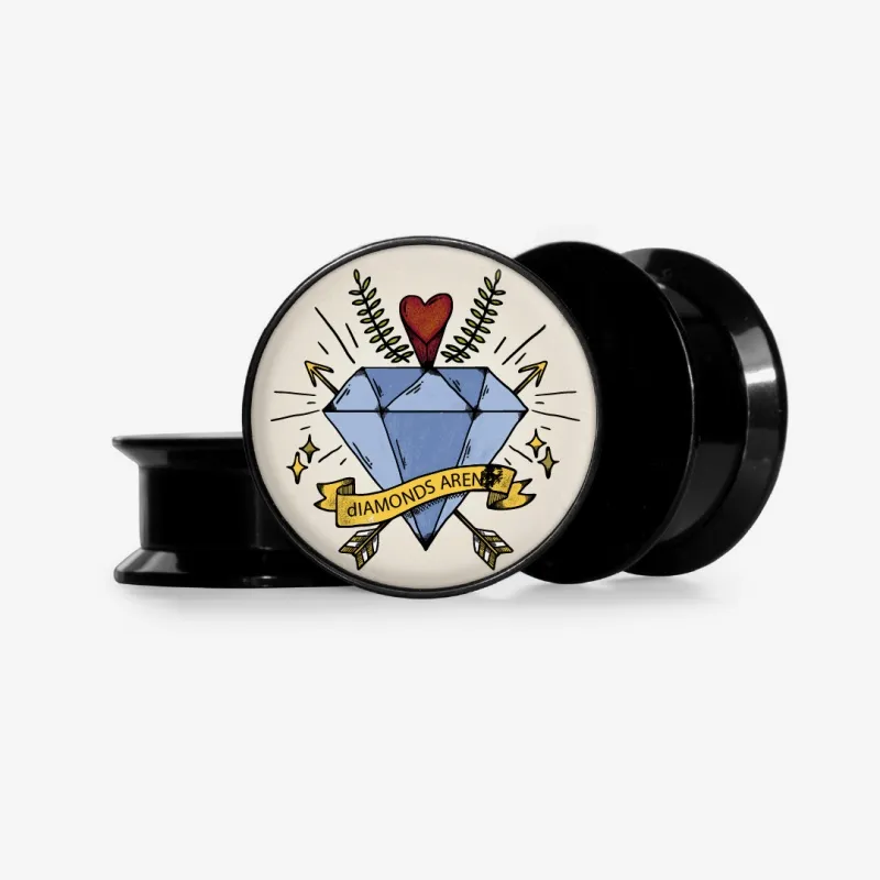 Plug Diamonds Aren't Forever - Base Selecionável - Old School