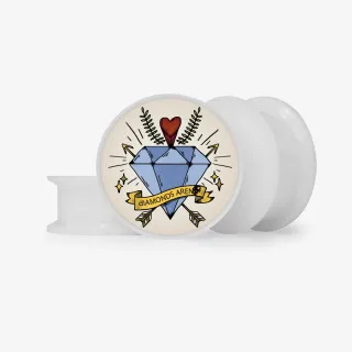 Plug Diamonds Aren't Forever - Base Selecionável - Old School