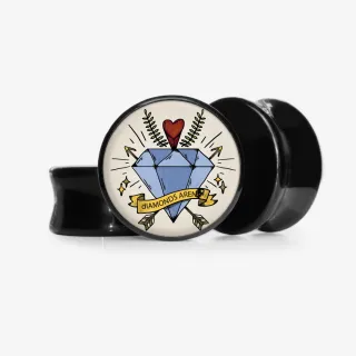 Plug Diamonds Aren't Forever - Base Selecionável - Old School