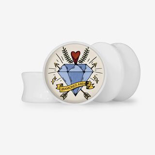 Plug Diamonds Aren't Forever - Base Selecionável - Old School