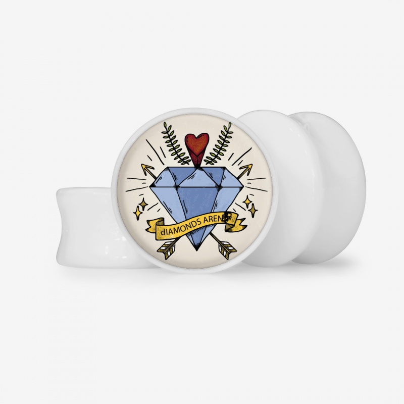 Plug Diamonds Aren't Forever - Base Selecionável - Old School