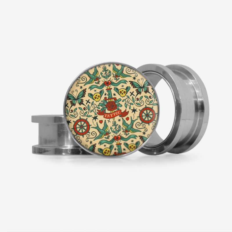 Plug Tattoo - Base Selecionável - Old School